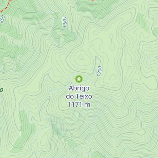 Map of Abrigo do Teixo