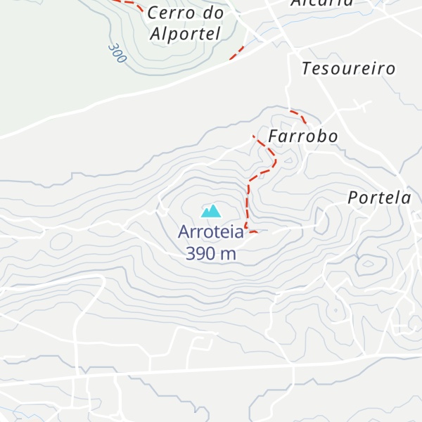 Map of Arroteia