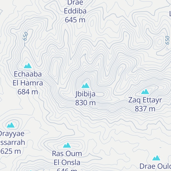 Map of Jbibija