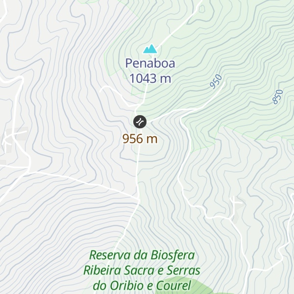 Map of A Pena