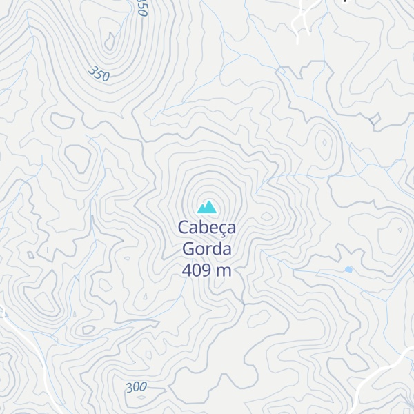 Map of Cabeça Gorda