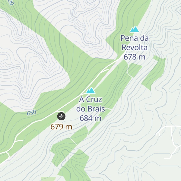 Map of A Cruz do Brais