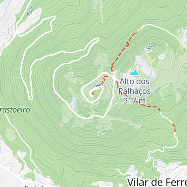 Map of Senhora da Graça