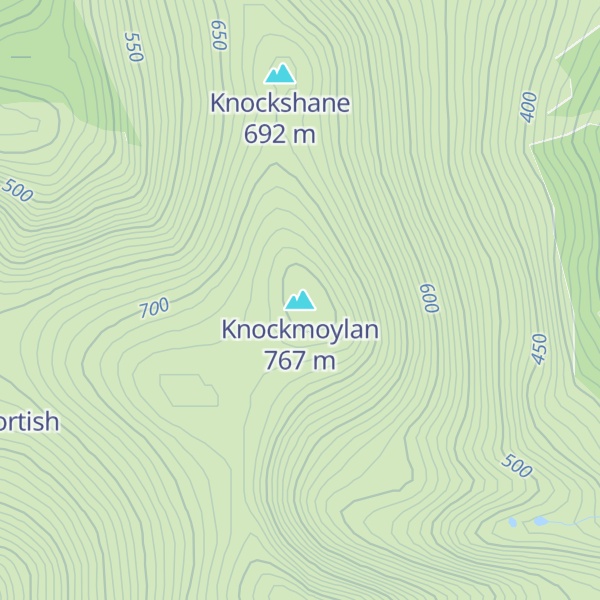 Map of Knockmoylan