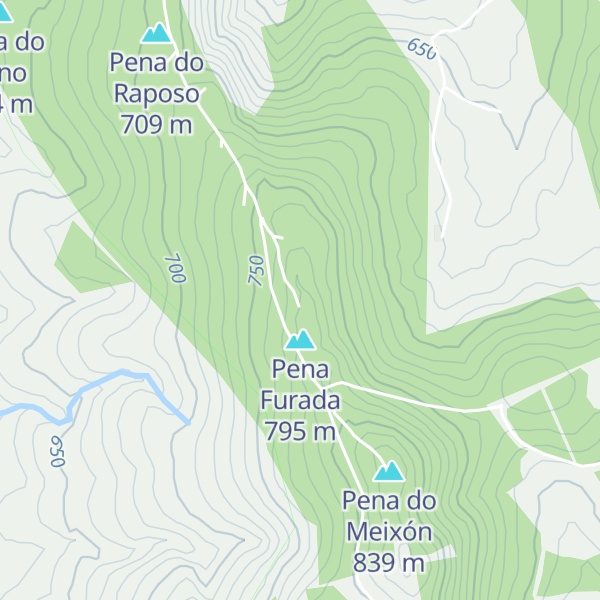 Map of A Lomba
