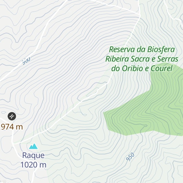 Map of Penas Albas