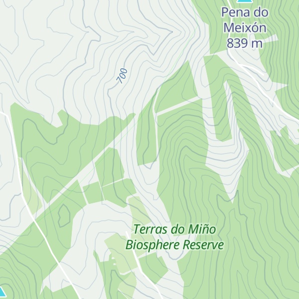 Map of Alto da Braña