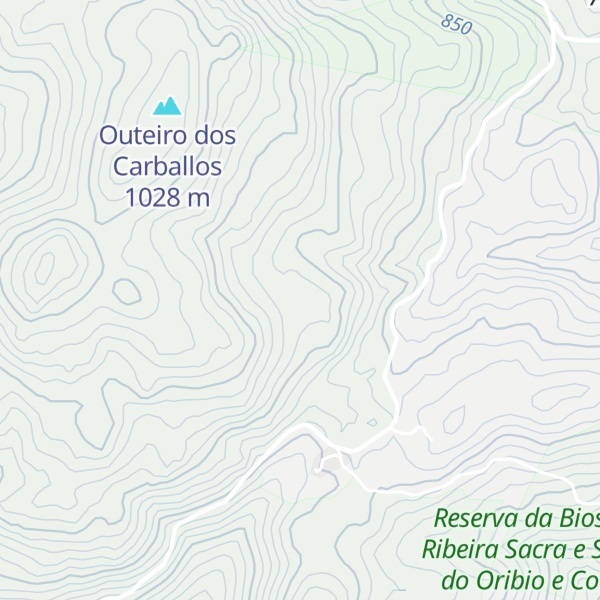 Map of Penedo Longo