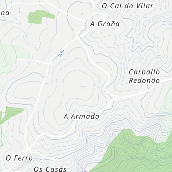 Map of Pena das Cabras