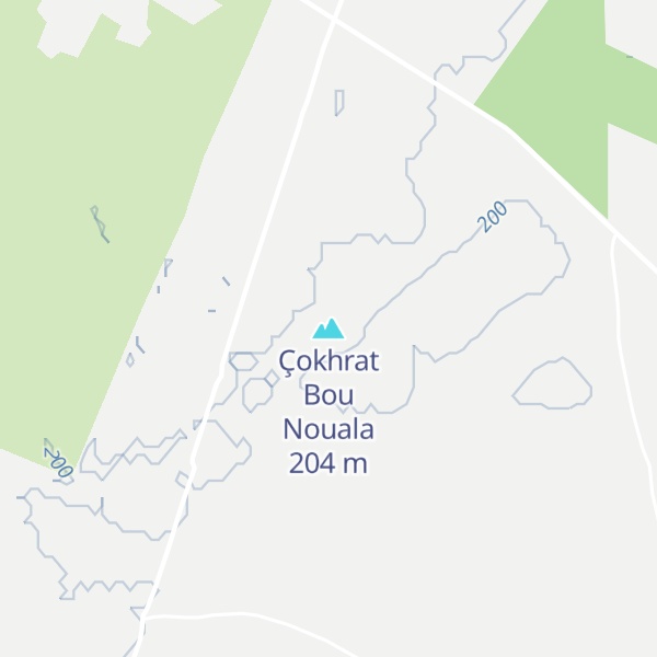 Map of Çokhrat Bou Nouala
