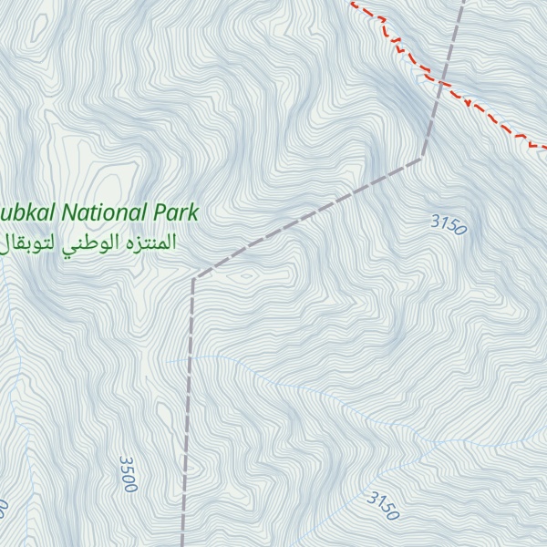 Map of Azrou Bou Kreneïne