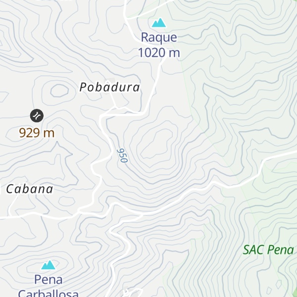 Map of Pena Bico