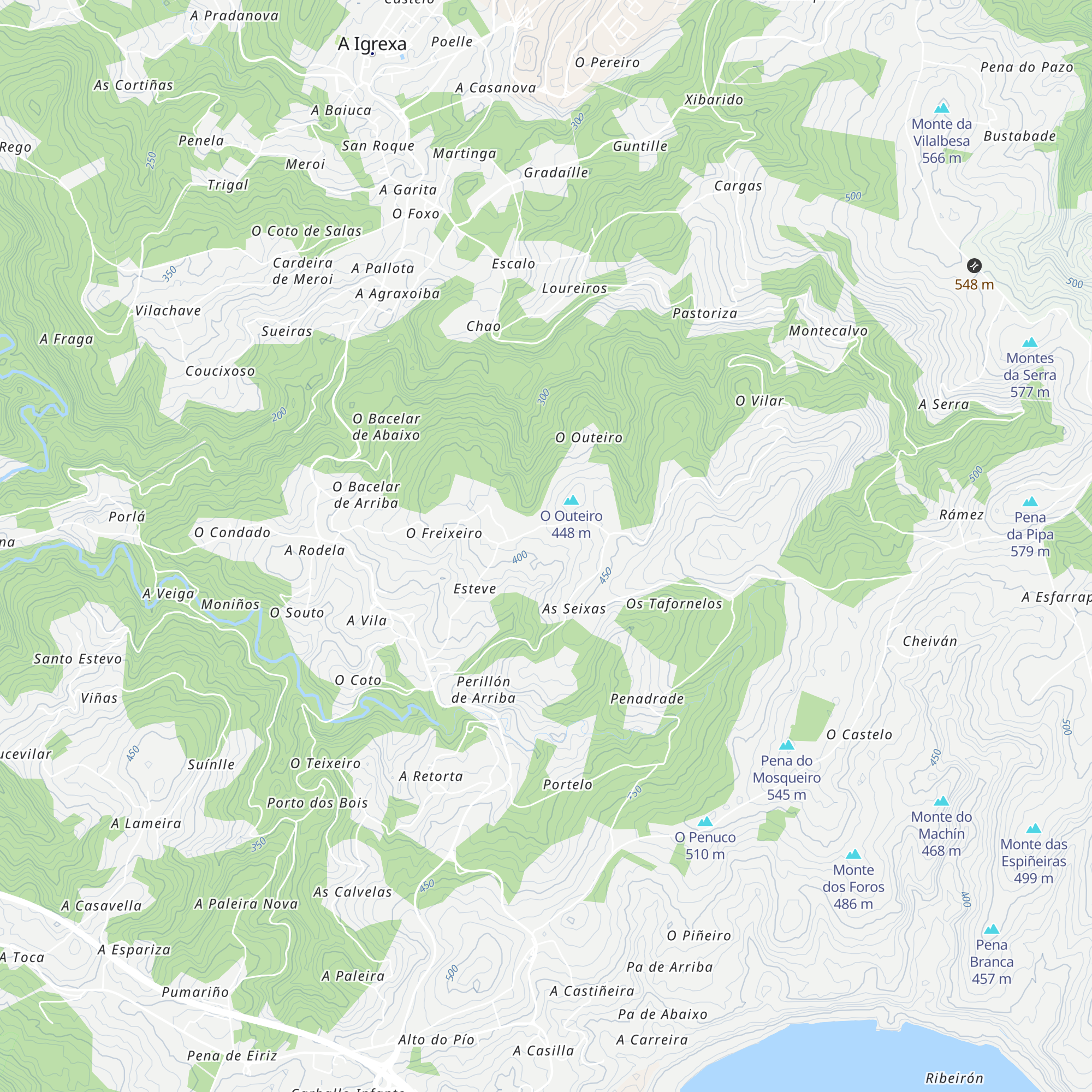 Cabanela map