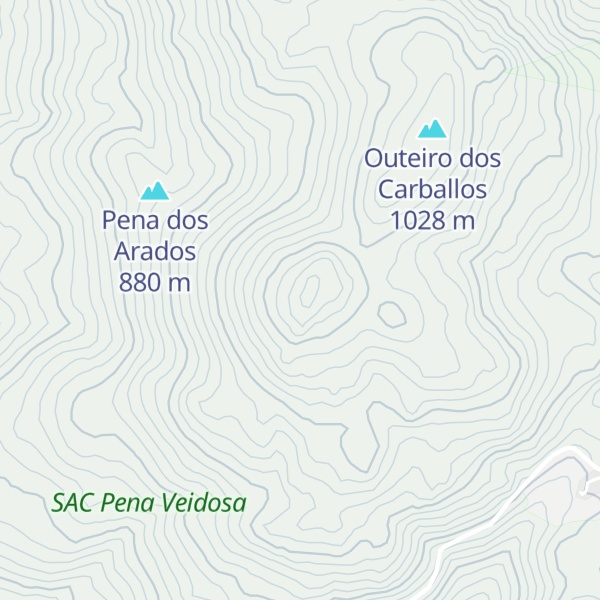 Map of Serra de Martiñá