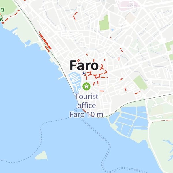 Map of Tourist office Faro