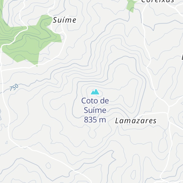 Map of Monte de Suíme
