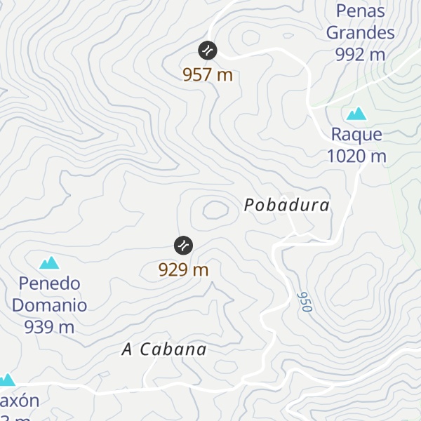 Map of O Coto