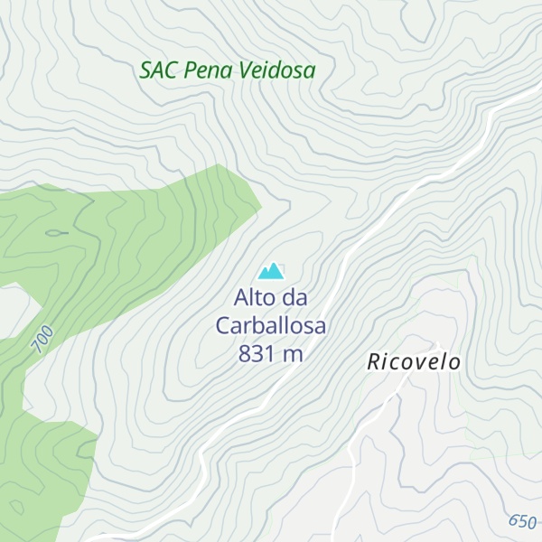 Map of Alto da Carballosa