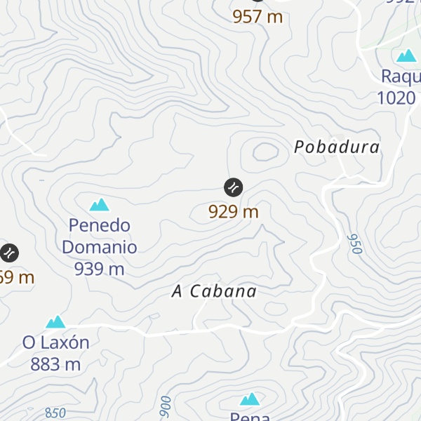 Map of Pena da Cabana