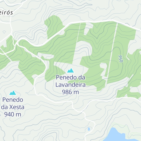 Map of Penedo da Lavandeira