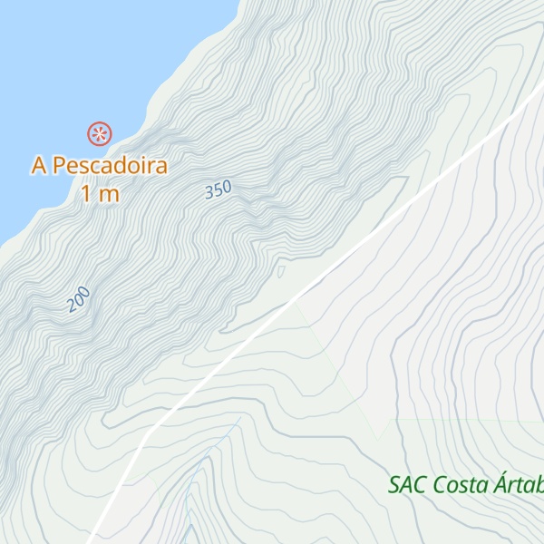 Map of Vixía da Herbeira
