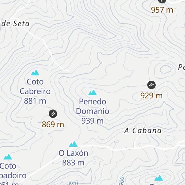Map of Penedo Domanio
