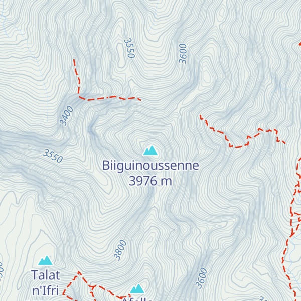 Map of Biiguinoussenne