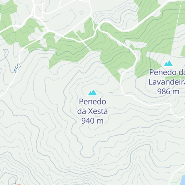 Map of Penedo da Xesta
