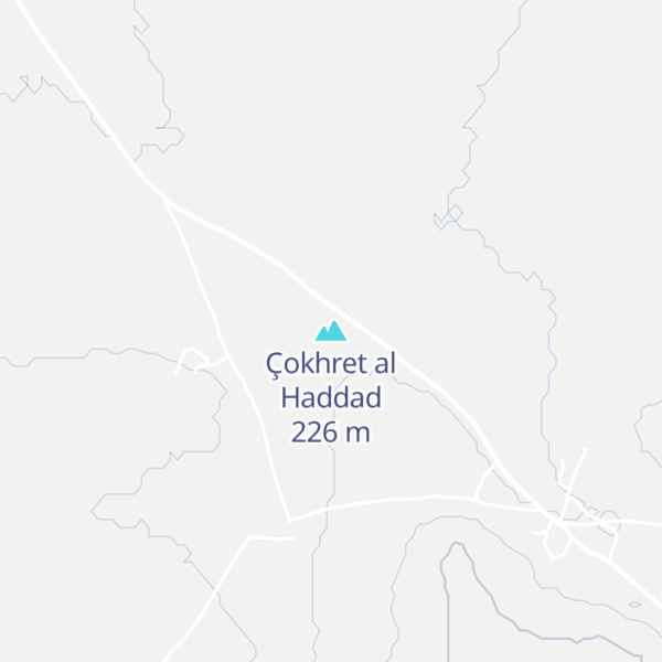 Map of Çokhret al Haddad