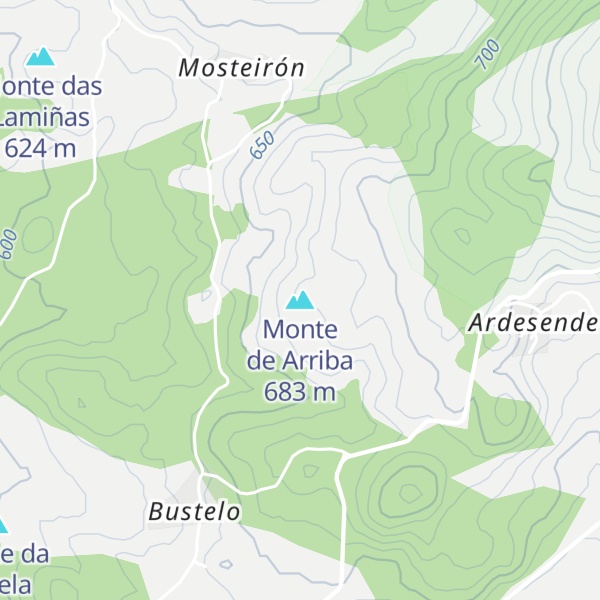 Map of Monte de Arriba