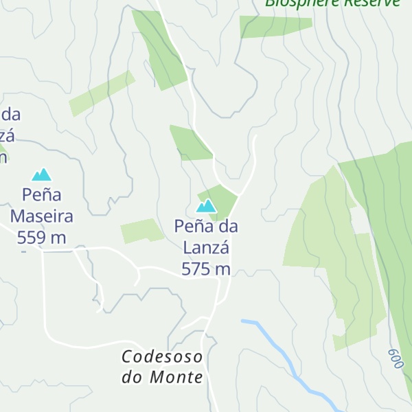 Map of Peña da Lanzá