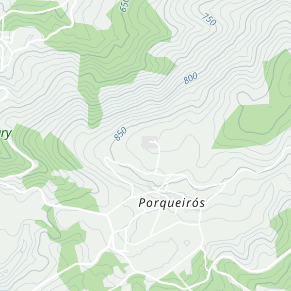 Map of Monte de Mugueimes