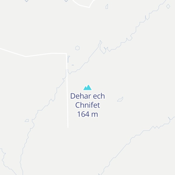 Map of Dehar ech Chnifet