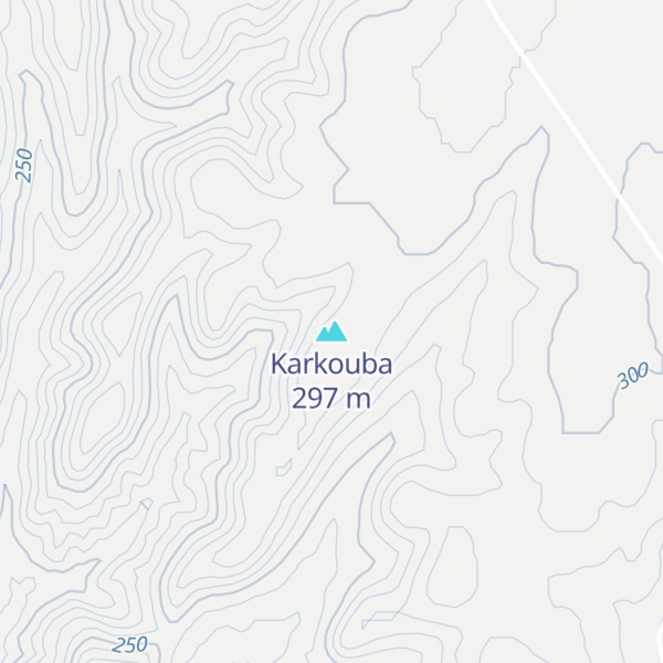 Map of Karkouba