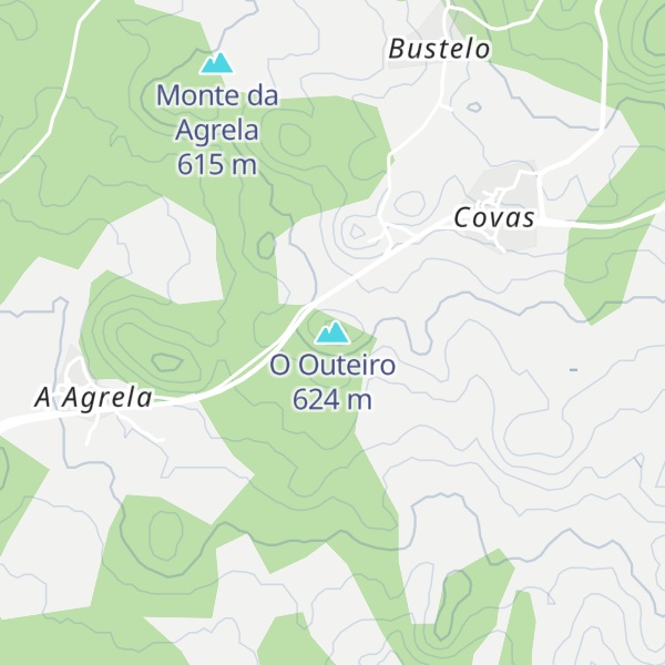 Map of O Outeiro