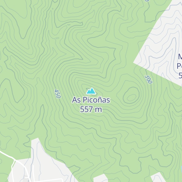 Map of As Picoñas
