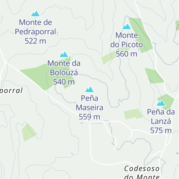 Map of Peña Maseira