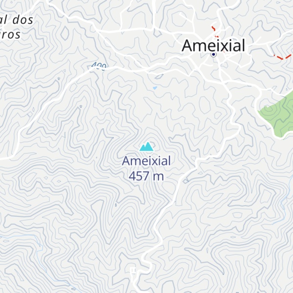Map of Ameixial