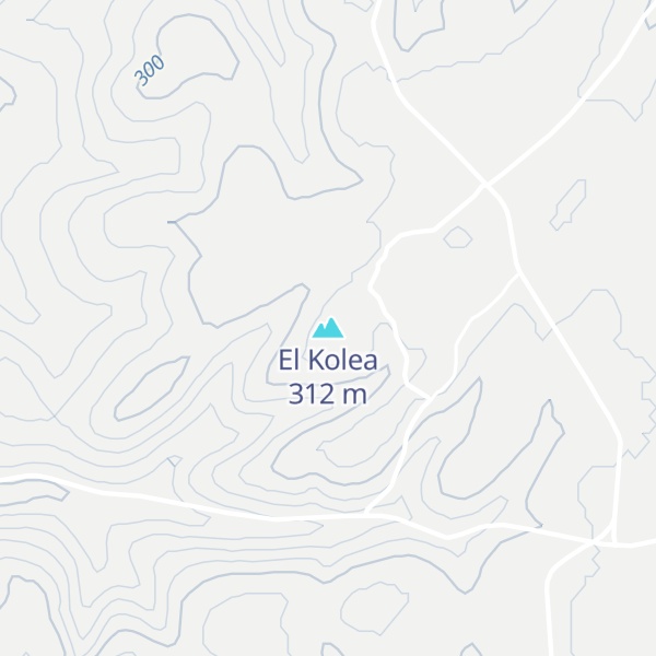 Map of El Kolea