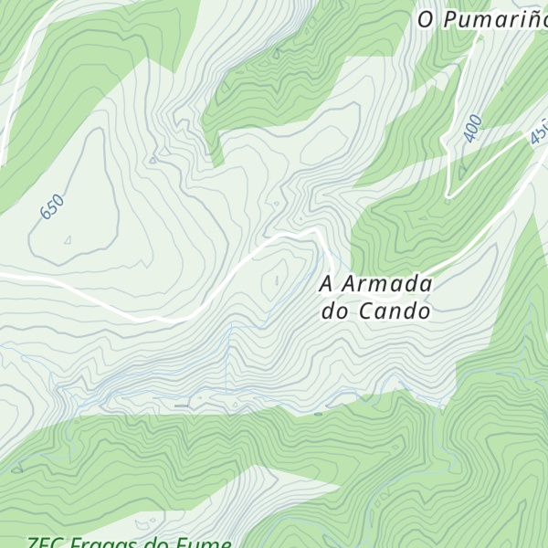 Map of O Penedo