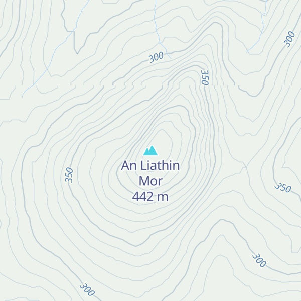 Map of An Liathin Mor