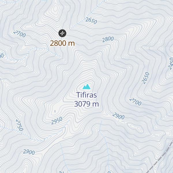 Map of Tifiras