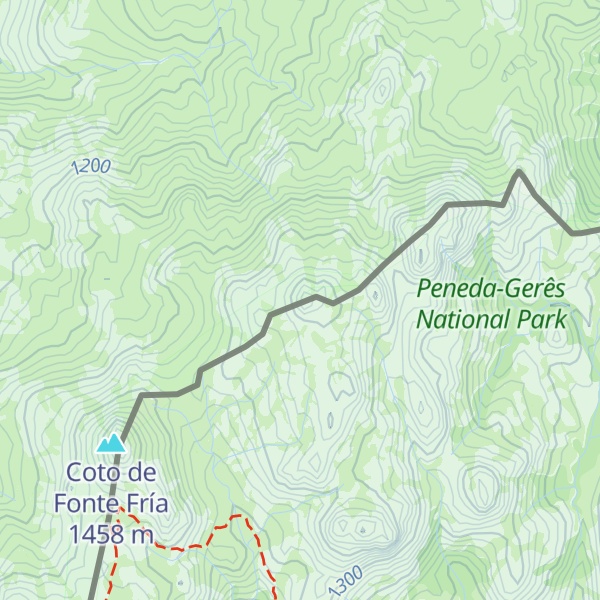 Map of Coto das Gralleiras