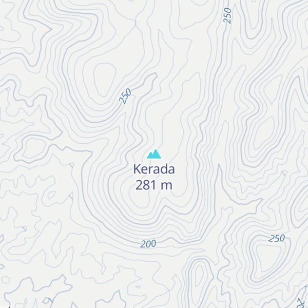 Map of Kerada
