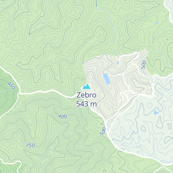 Map of Zebro