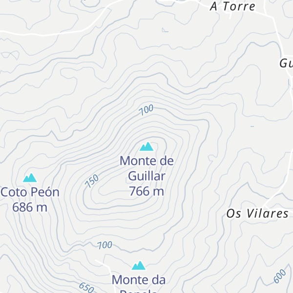 Map of Monte de Guillar