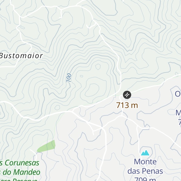Map of Coto dos Tarbos