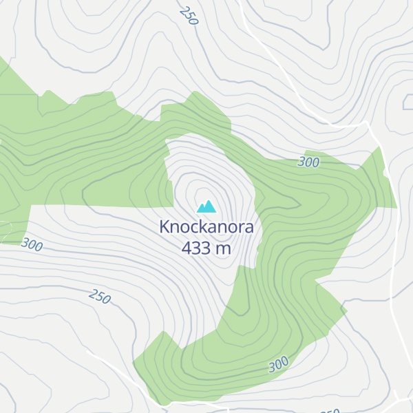 Map of Knockanora