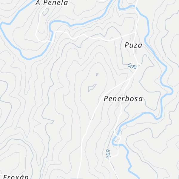 Map of Pena Herbosa