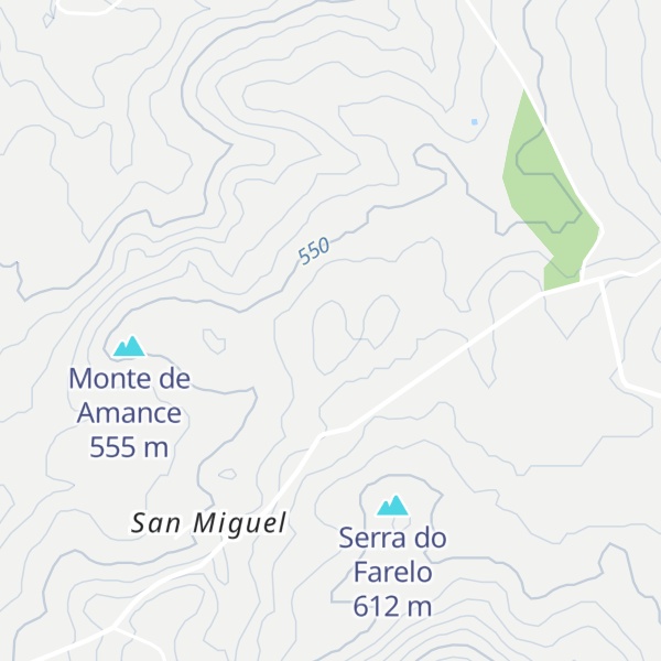 Map of Monte de San Miguel
